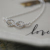 Infinity Cubic Zirconia Necklace