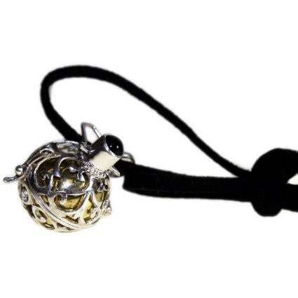 Angel Bell Silver 18mm Spiritual Night time Necklace Jewellery
