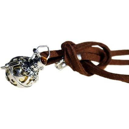 Angel Bell Silver 16mm Spiritual Protection Necklace Jewellery