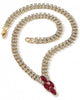 Necklace Swarovski™ Crystal Ruby Navette Style Jewellery