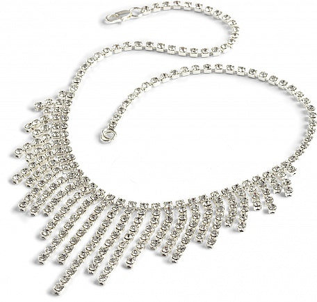 Necklace Swarovski™ Crystal Waterfall Graduated Drop Jewellery