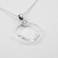 Pendant Swarovski™ Crystal Metro Style Silver Jewellery