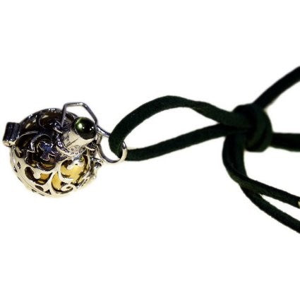 Angel Bell Silver 18mm Spiritual Romance Necklace Jewellery